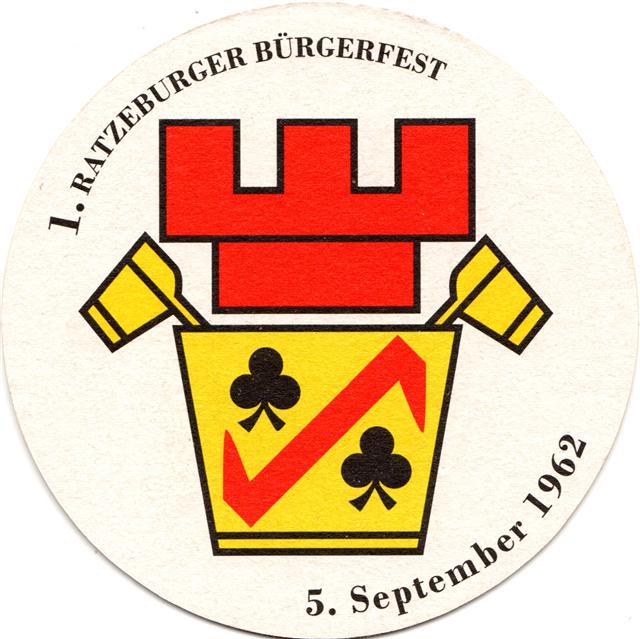 ratzeburg rz-sh rommeldeus rund 1b (215-1 brgerfest1962)